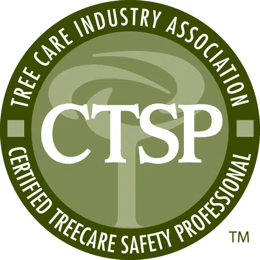 Tree Care Industry Association CTSP Certified TreeCare Safety Professional badge